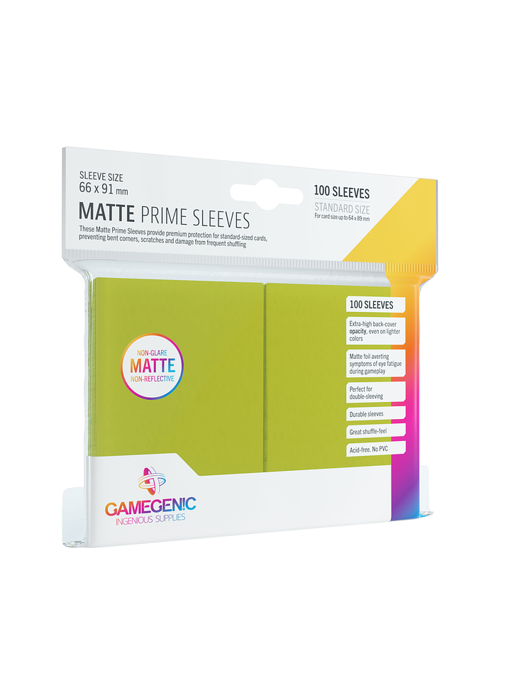 Protectores Standard GG: MATTE PRIME Sleeves (x100) 5