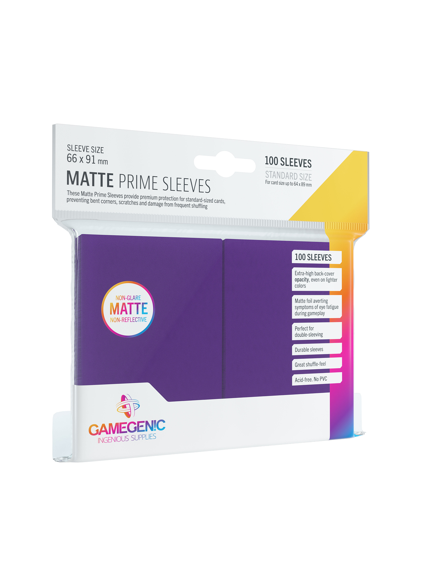 Protectores Standard GG: MATTE PRIME Sleeves (x100) 6