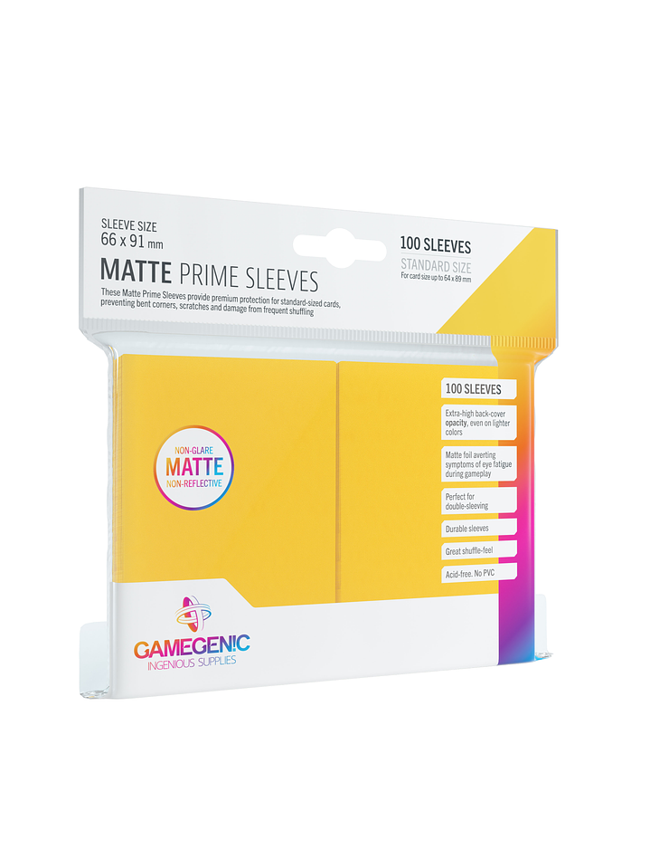 Protectores Standard GG: MATTE PRIME Sleeves (x100) 7