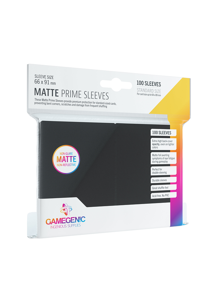 Protectores Standard GG: MATTE PRIME Sleeves (x100) 8