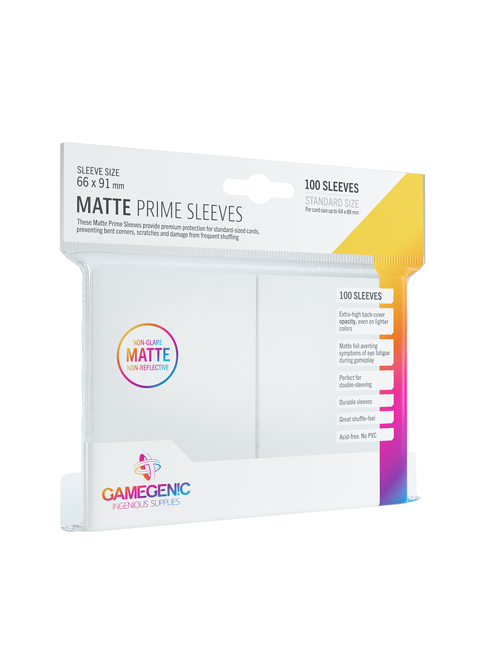 Protectores Standard GG: MATTE PRIME Sleeves (x100) 9