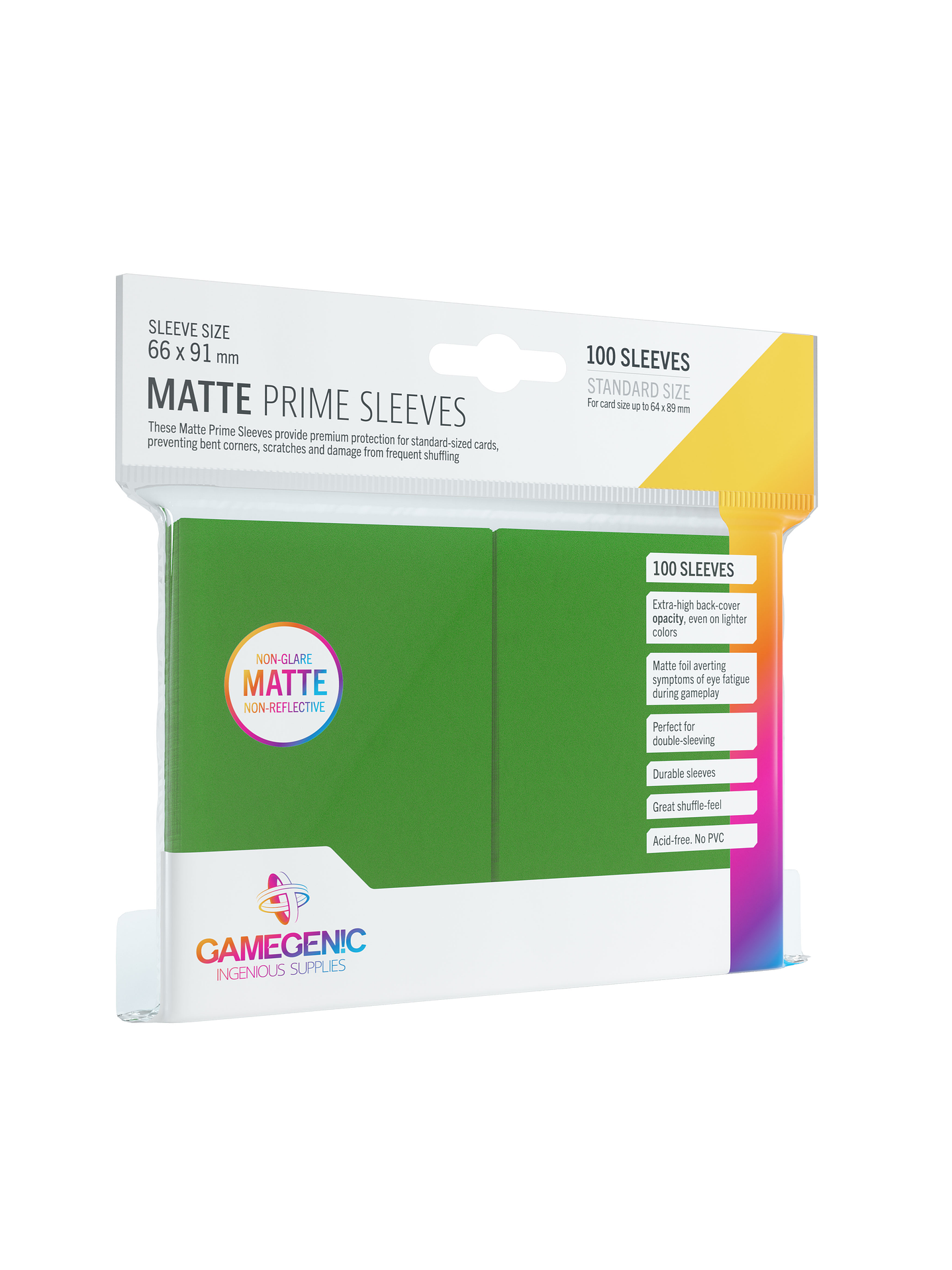 Protectores Standard GG: MATTE PRIME Sleeves (x100) 11