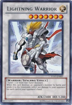 Lightning Warrior - TU07-EN007 - Rare