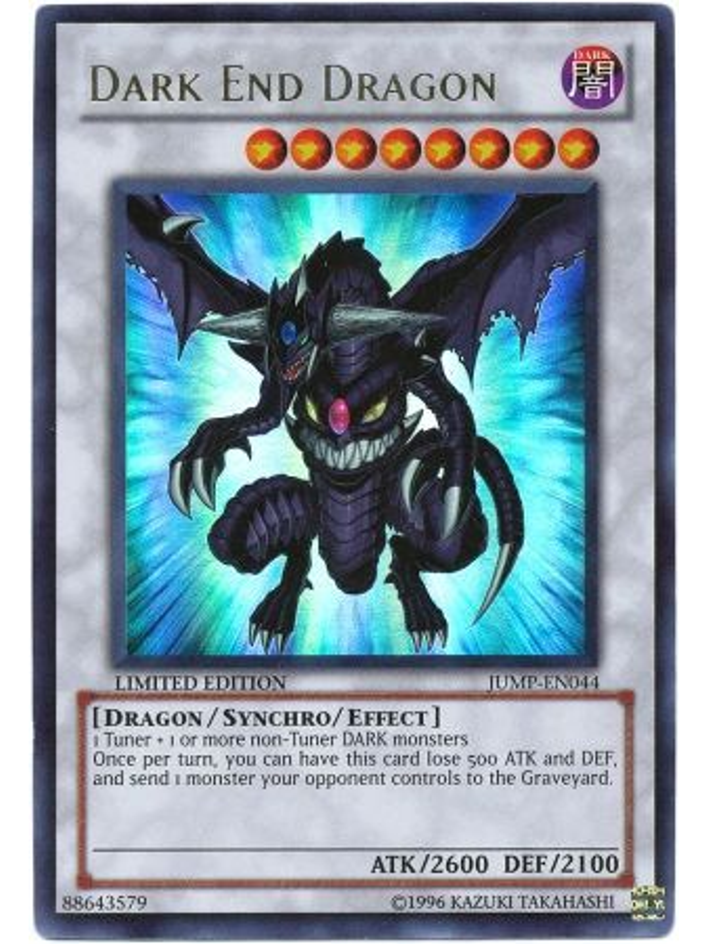 Dark End Dragon - JUMP-EN044 - Ultra Rare 1