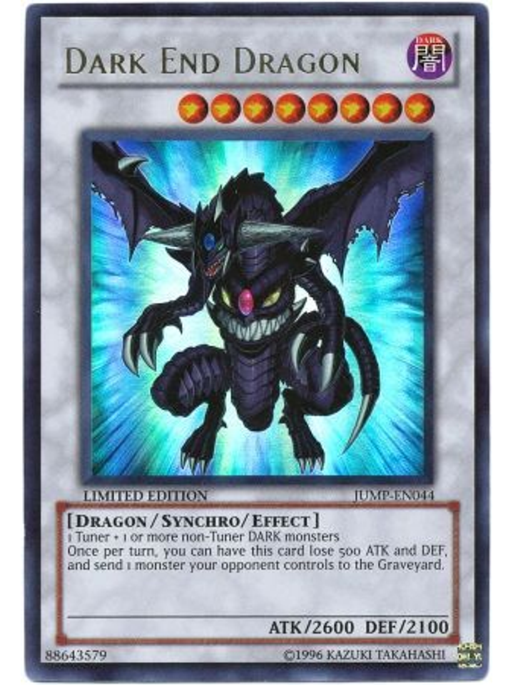 Dark End Dragon - JUMP-EN044 - Ultra Rare 1