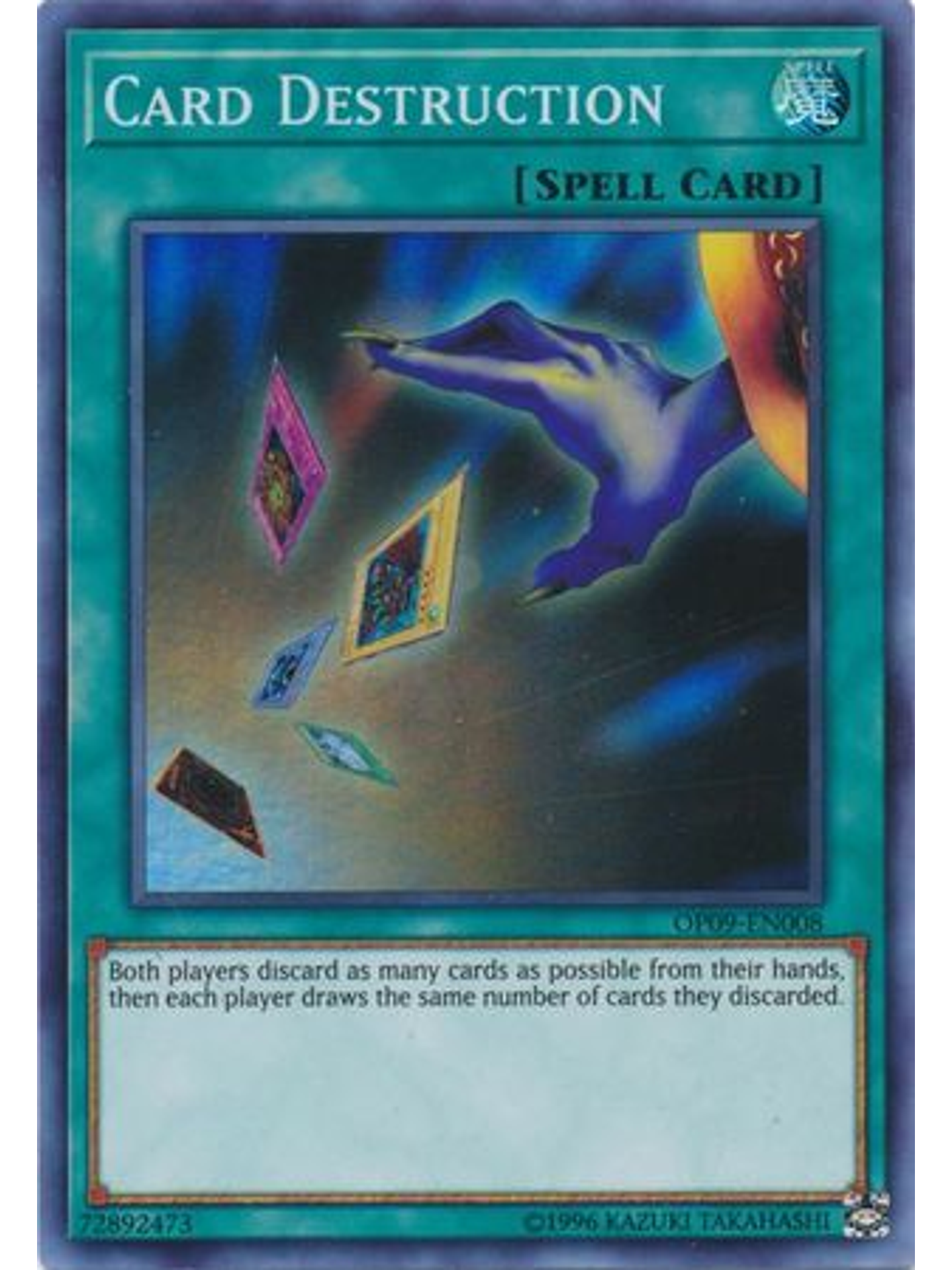 Card Destruction - OP09-EN008 - Super Rare 1