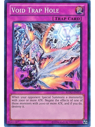 Void Trap Hole - REDU-EN076 - Super Rare Unlimited