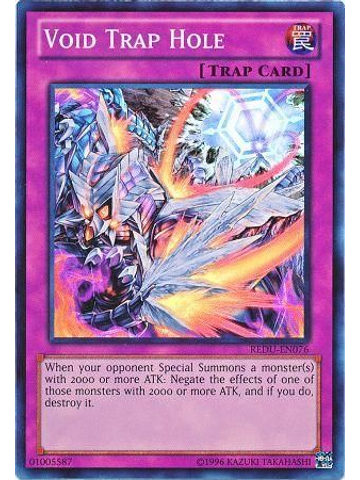 Void Trap Hole - REDU-EN076 - Super Rare Unlimited 1