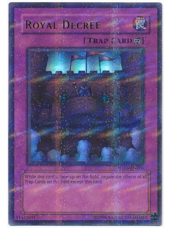 Royal Decree - HL03-EN006 - Ultra Parallel Rare 1