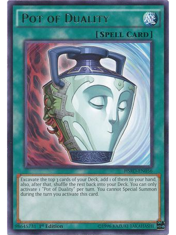 Pot of Duality - HSRD-EN056 - Rare 1st Edition 1