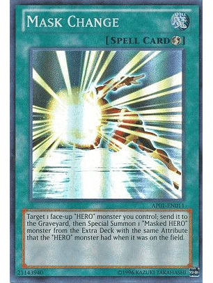 Mask Change - AP01-EN011 - Super Rare