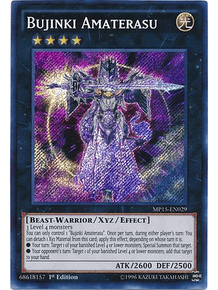 Bujinki Amaterasu - MP15-EN029 - Secret Rare 1st Edition