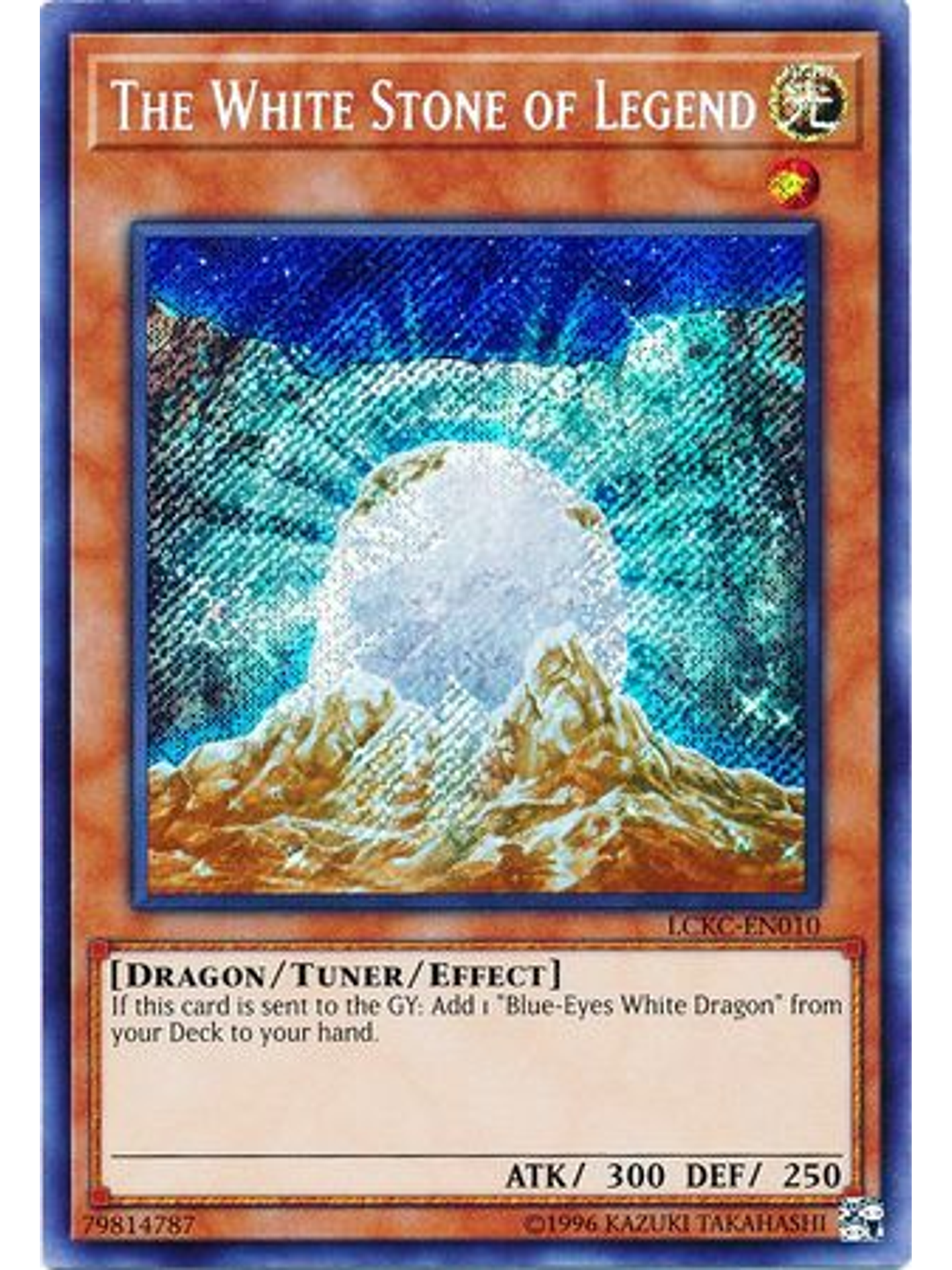 The White Stone of Legend - LCKC-EN010 - Secret Rare Unlimited 1