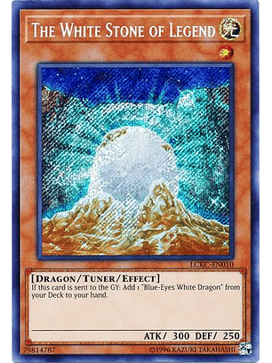 The White Stone of Legend - LCKC-EN010 - Secret Rare Unlimited