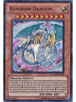 Rainbow Dragon - LCGX-EN162 - Ultra Rare Unlimited
