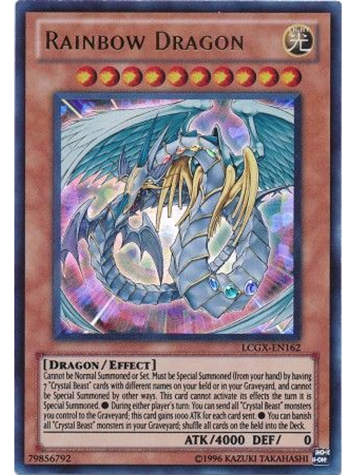 Rainbow Dragon - LCGX-EN162 - Ultra Rare Unlimited 1