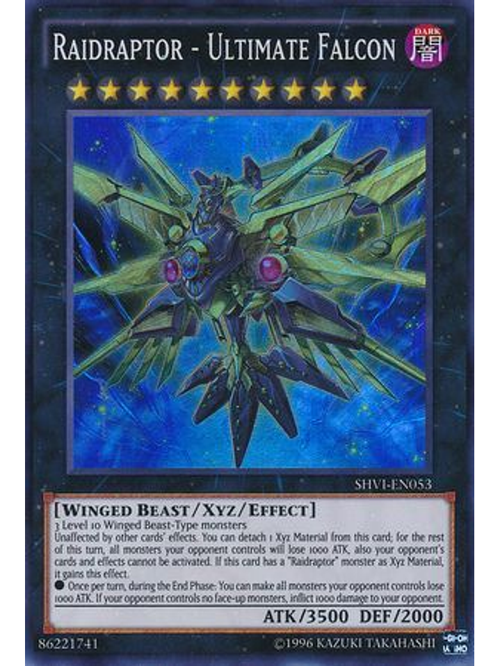 Raidraptor - Ultimate Falcon - SHVI-EN053 - Super Rare Unlimited 1