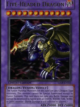 Five-Headed Dragon - SD09-ENSS1 - Ultra Rare 1st Edition