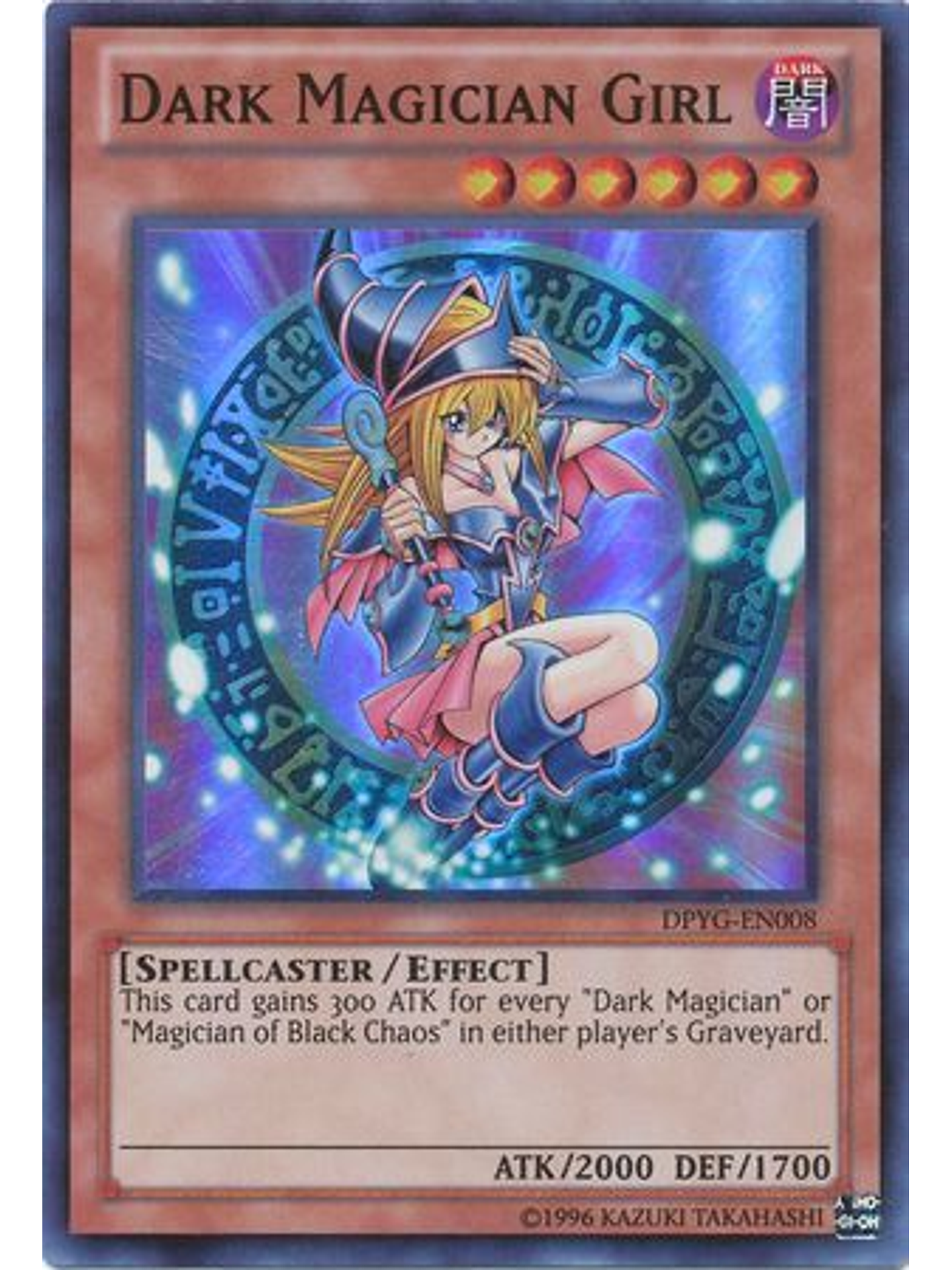 Dark Magician Girl - DPYG-EN008 - Super Rare Unlimited 1