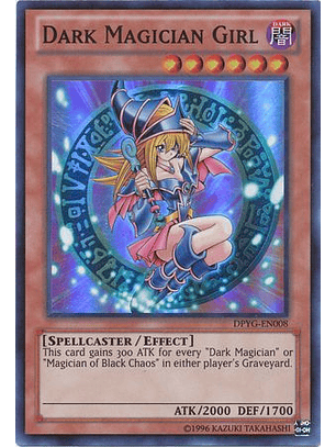 Dark Magician Girl - DPYG-EN008 - Super Rare Unlimited