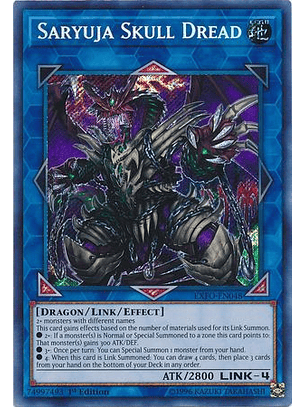 Saryuja Skull Dread - EXFO-EN048 - Secret Rare 1st Edition