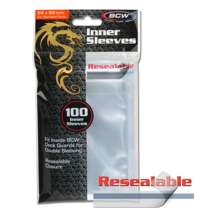 Protectores Standard Resealable Inner Sleeves (x100)