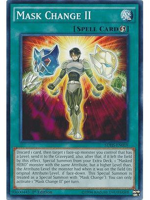 Mask Change II - SDHS-EN019 - Common 1st Edition