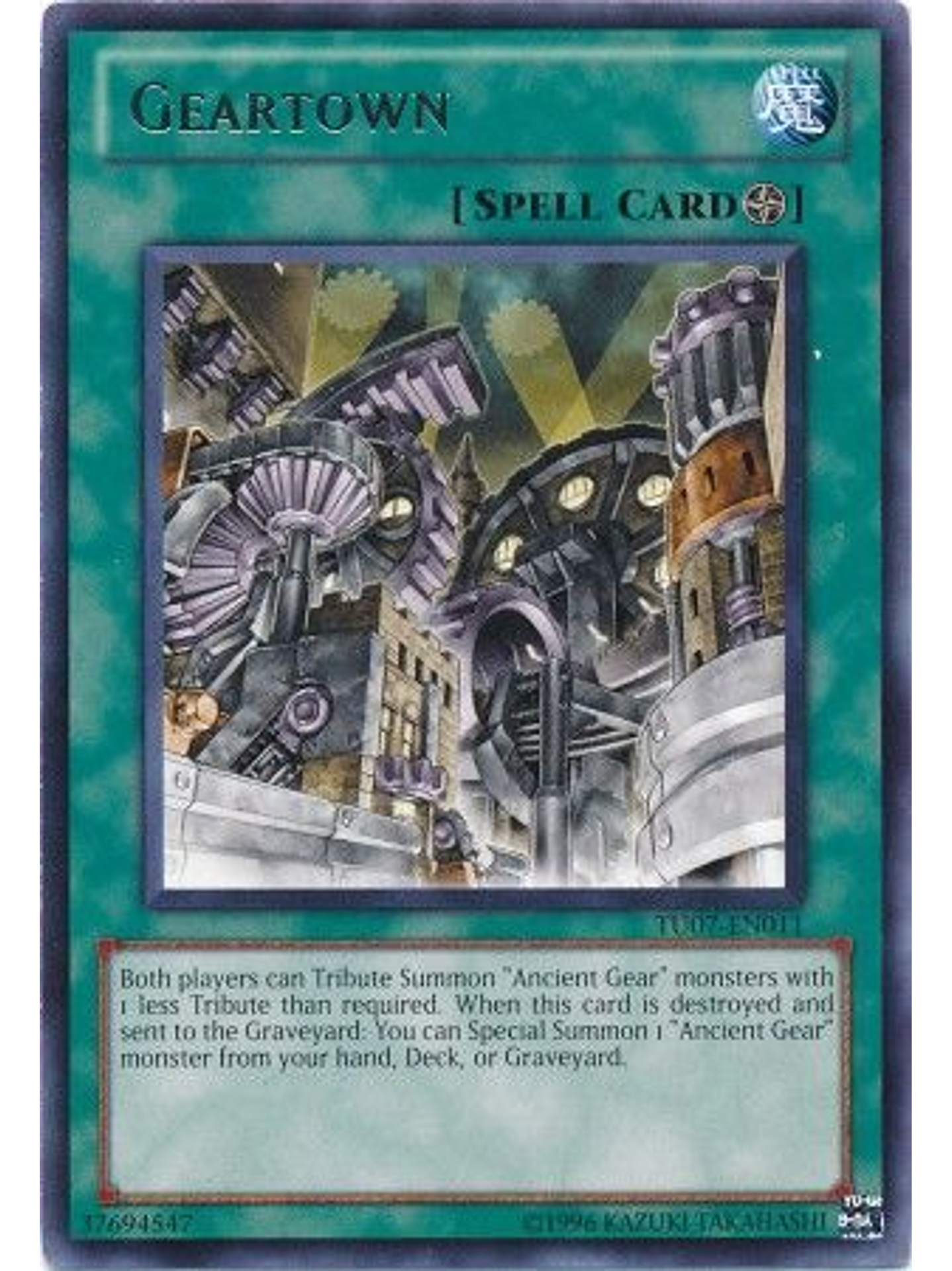 Geartown - TU07-EN011 - Rare 1