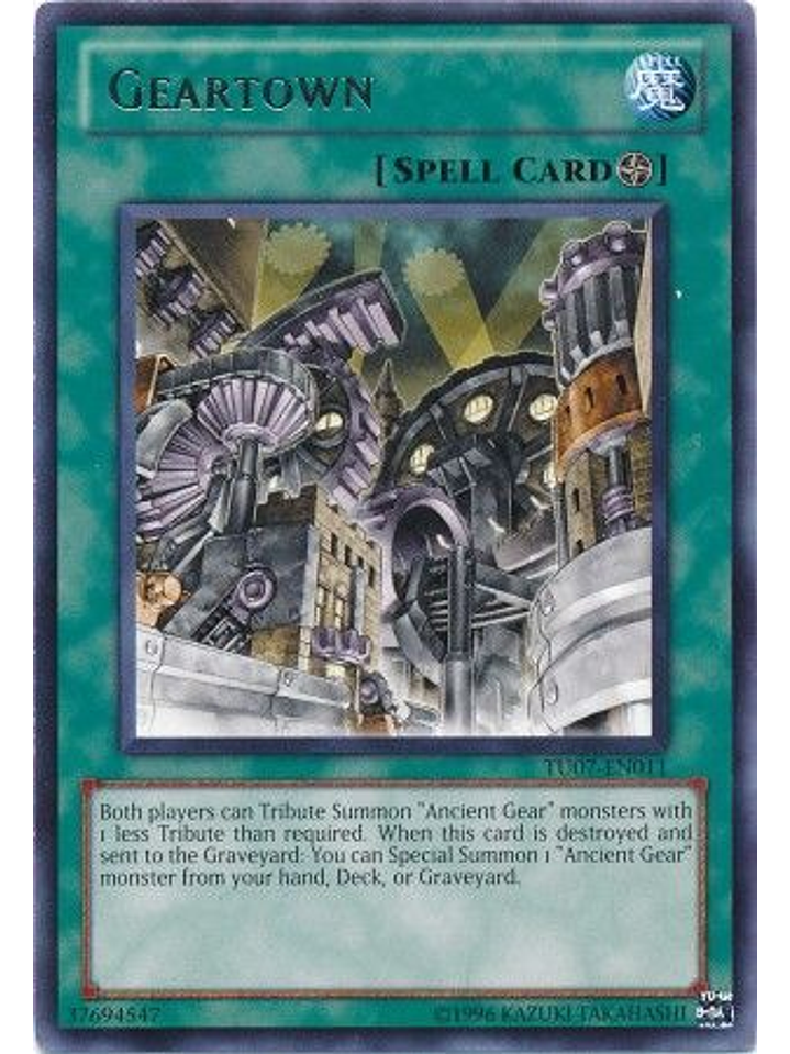 Geartown - TU07-EN011 - Rare 1