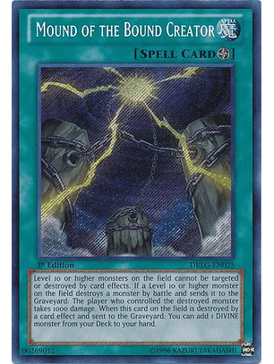 Mound of the Bound Creator - DRLG-EN025 - Secret Rare 1st Edition