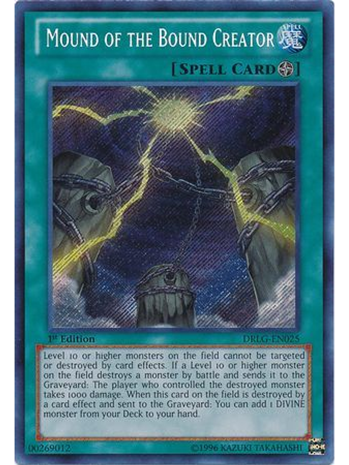 Mound of the Bound Creator - DRLG-EN025 - Secret Rare 1st Edition 1