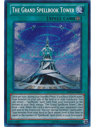 The Grand Spellbook Tower - ABYR-EN060 - Secret Rare Unlimited