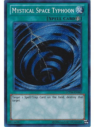 Mystical Space Typhoon - LCYW-EN062 - Secret Rare Unlimited
