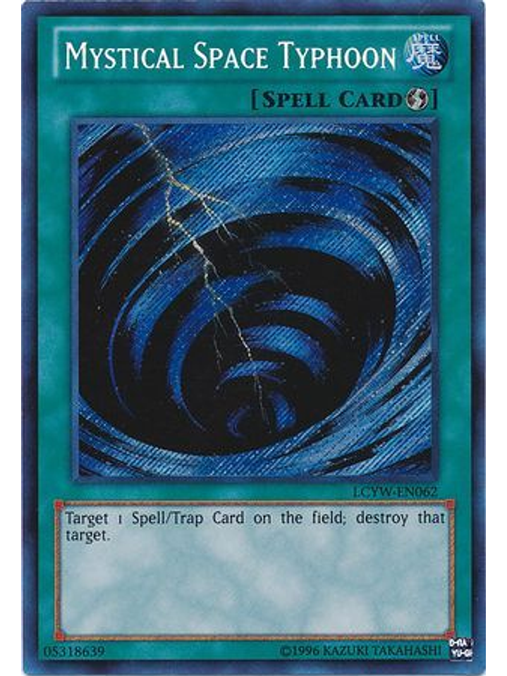 Mystical Space Typhoon - LCYW-EN062 - Secret Rare Unlimited 1