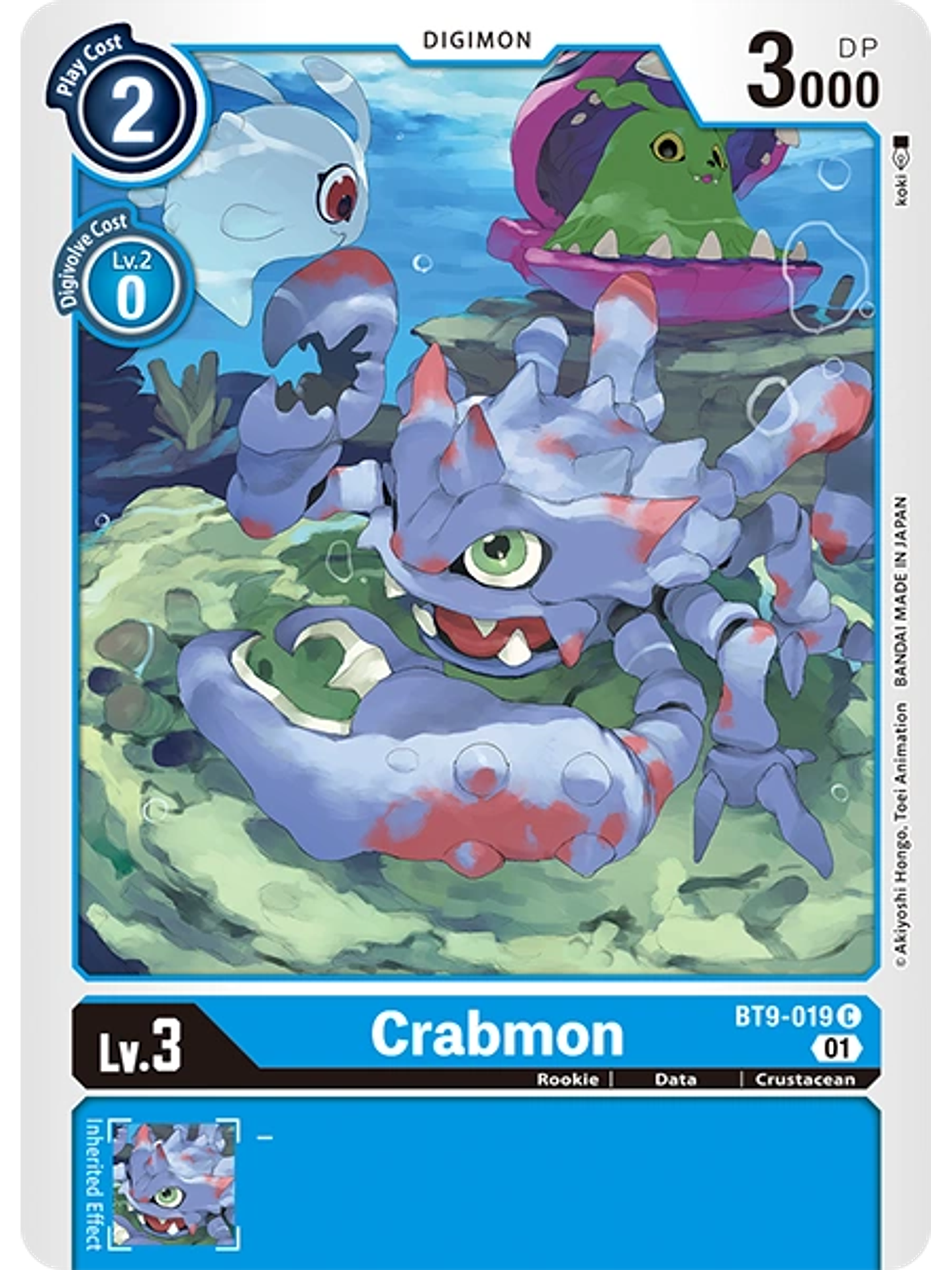 BT9-019 C Crabmon 1