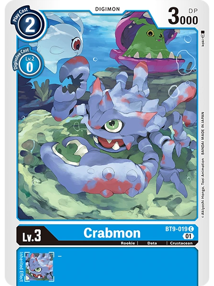 BT9-019 C Crabmon 1