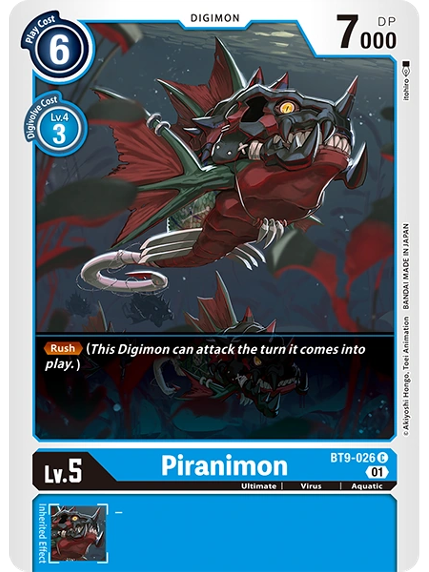 BT9-026 C Piranimon 1