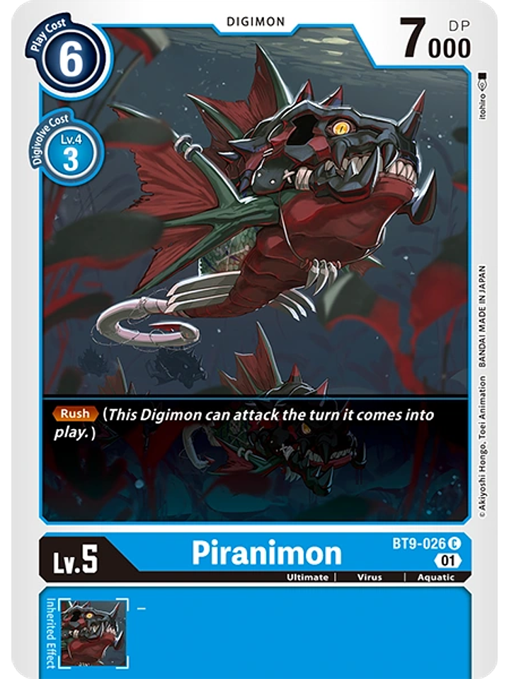 BT9-026 C Piranimon 1