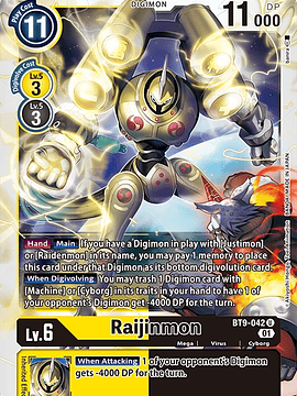 BT9-042 U Raijinmon