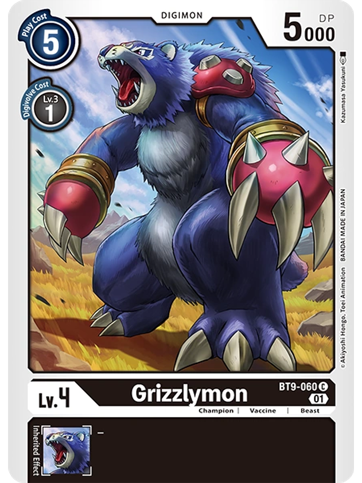 BT9-060 C Grizzlymon 1