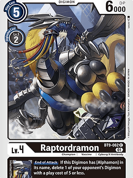 BT9-062 C Raptordramon