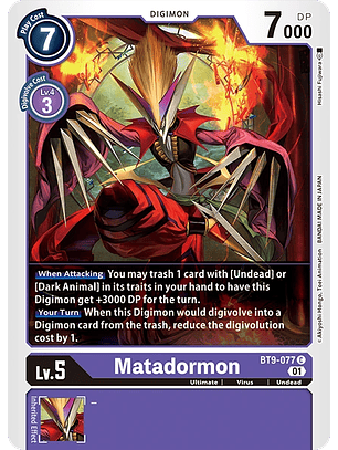 BT9-077 C Matadormon