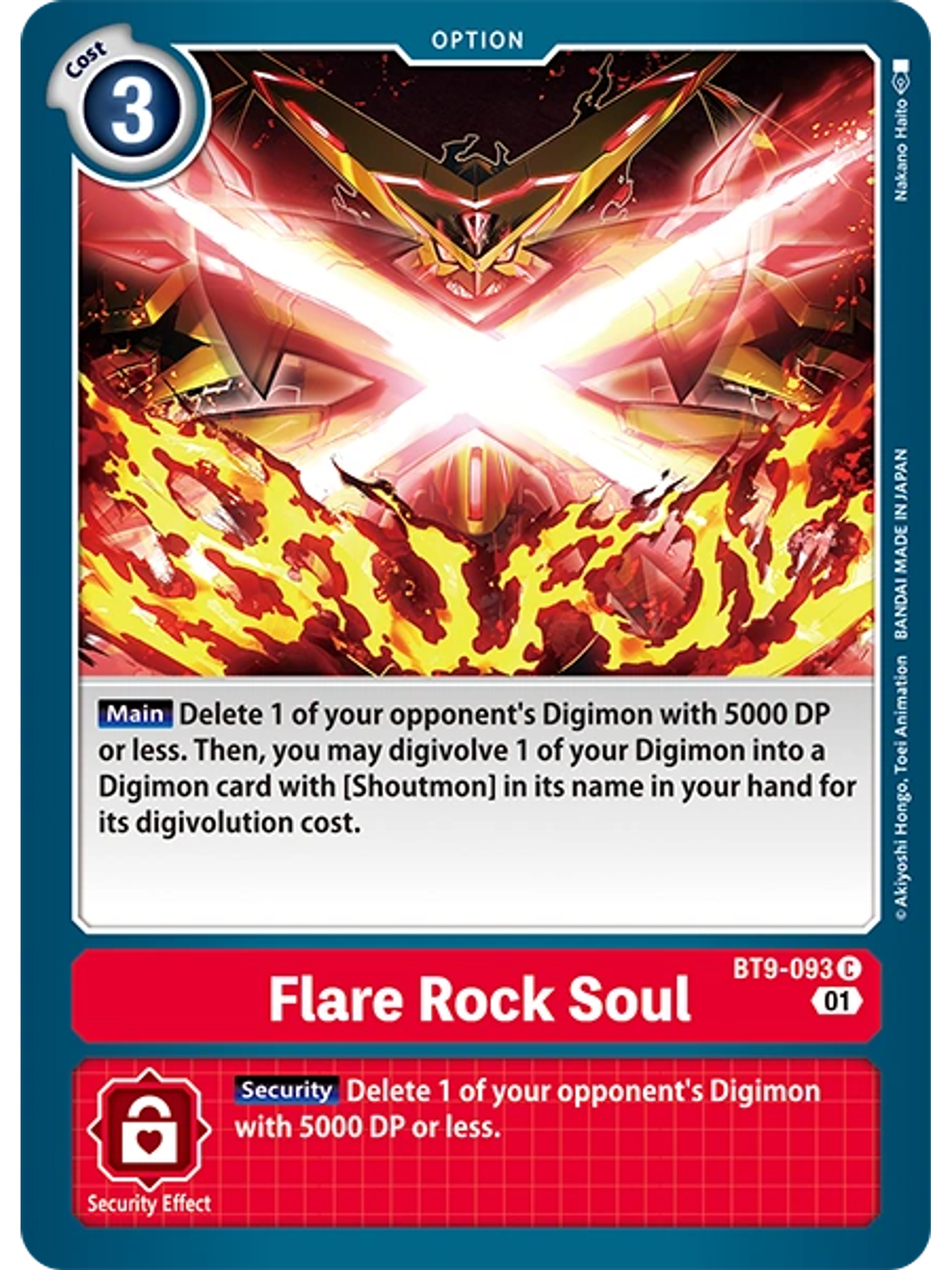 BT9-093 C Flare Rock Soul 1