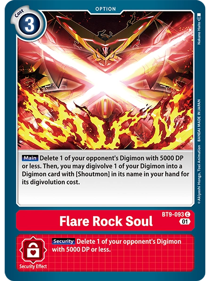 BT9-093 C Flare Rock Soul 1