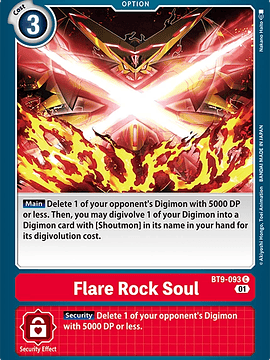 BT9-093 C Flare Rock Soul