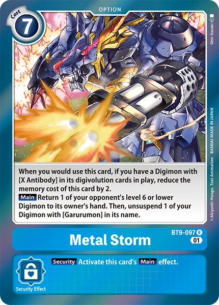 BT9-097 R Metal Storm