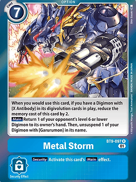 BT9-097 R Metal Storm