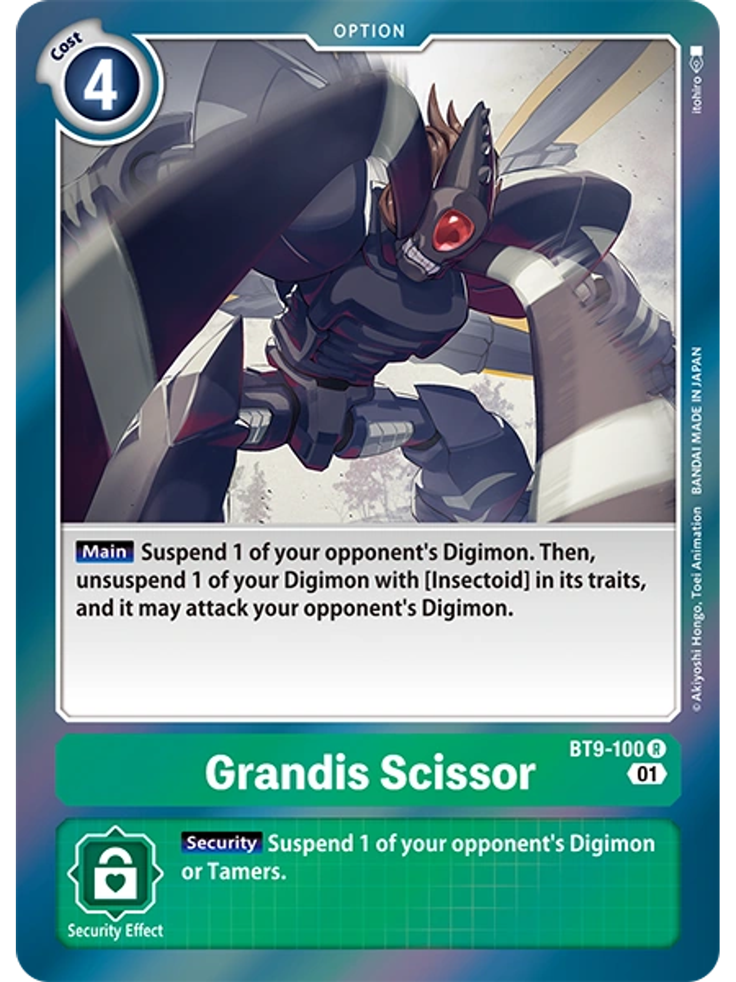 BT9-100 R Grandis Scissor 1