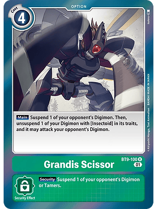 BT9-100 R Grandis Scissor