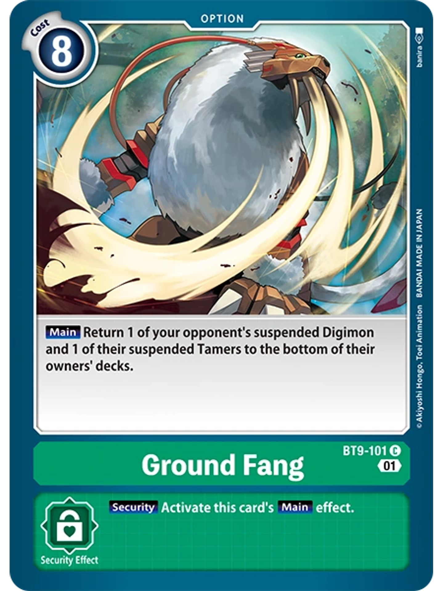 BT9-101 C Ground Fang 1